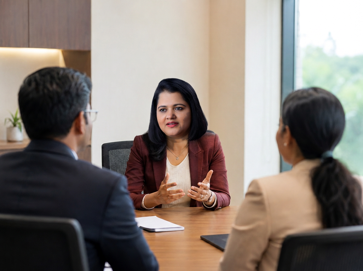 Speaking English — job interview